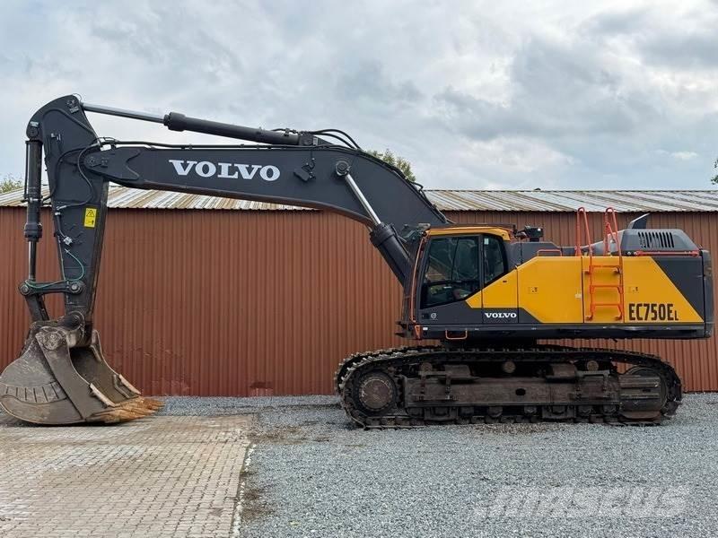 Volvo EC 750 EL Kāpurķēžu ekskavatori