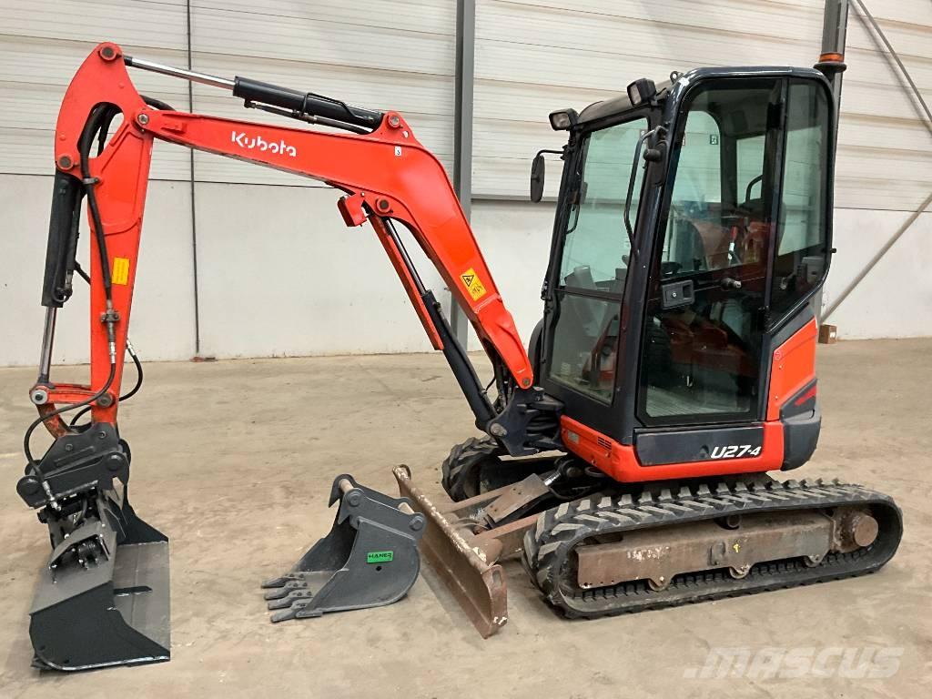 Kubota U 27-4 Mini ekskavatori < 7 t
