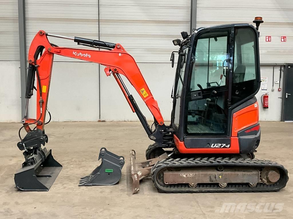 Kubota U 27-4 Mini ekskavatori < 7 t