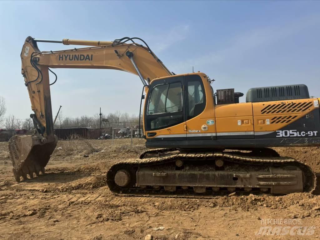 Hyundai R305lc-9t Kāpurķēžu ekskavatori