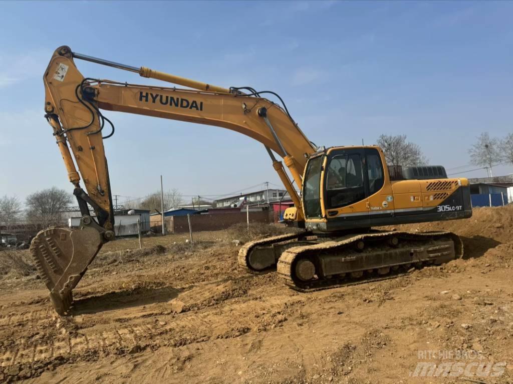 Hyundai R305lc-9t Kāpurķēžu ekskavatori