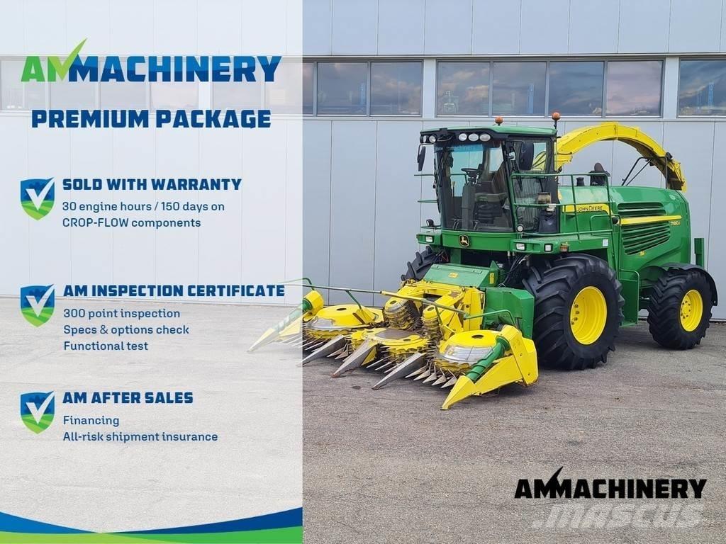 John Deere 7180 i Lopbarības novācēji
