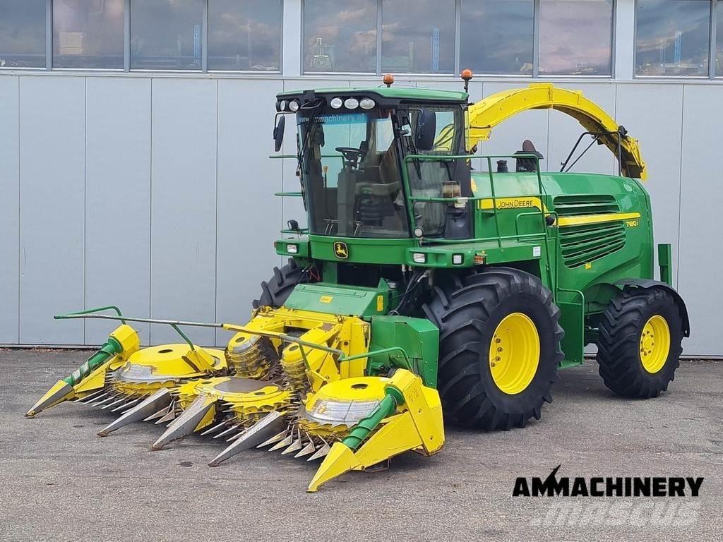 John Deere 7180 i Lopbarības novācēji