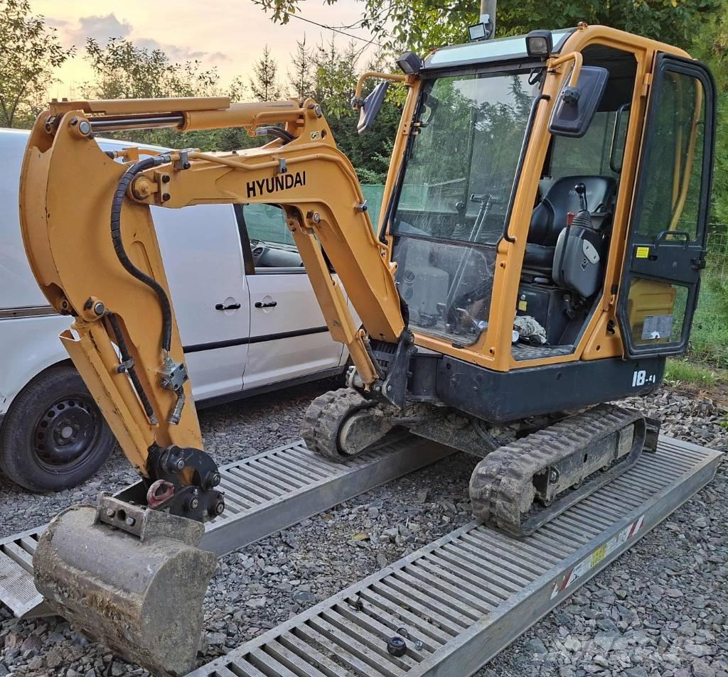 Hyundai R18-9 Mini ekskavatori < 7 t