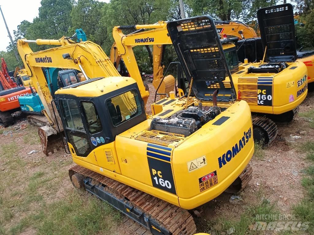 Komatsu PC 160 Kāpurķēžu ekskavatori