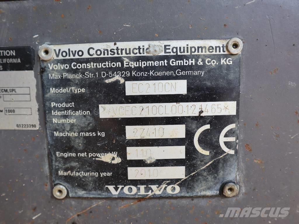 Volvo EC 210 C N Kāpurķēžu ekskavatori