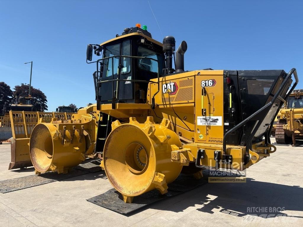 CAT 816 Atkritumu preses