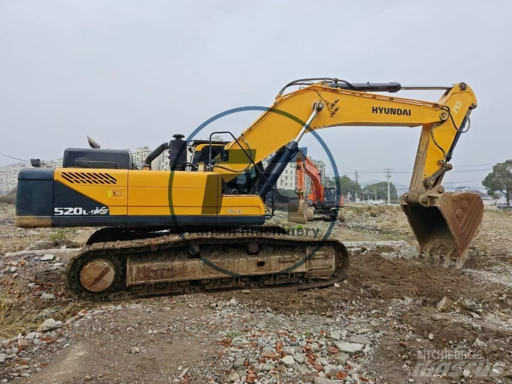 Hyundai 520L-9VS Kāpurķēžu ekskavatori