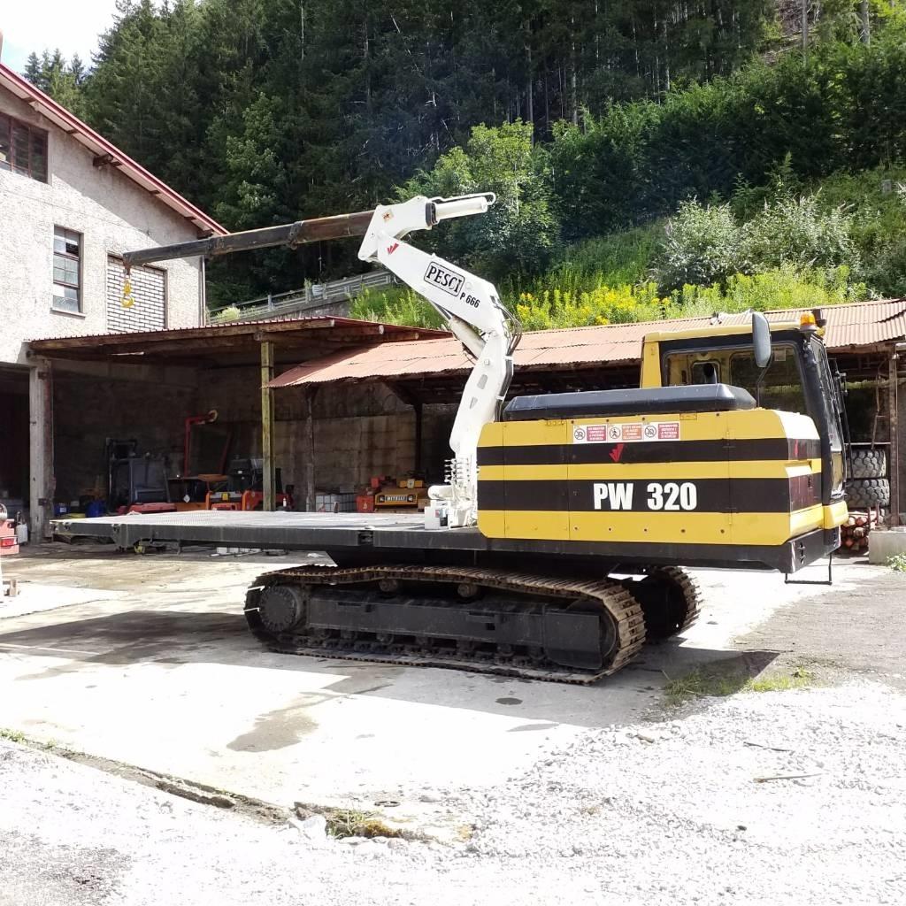 CAT PW 320 Kāpurķēžu pašizkrāvējs