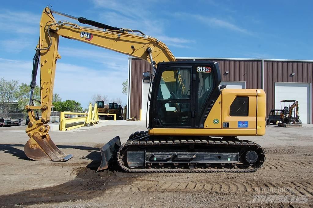 CAT 313 GC Kāpurķēžu ekskavatori