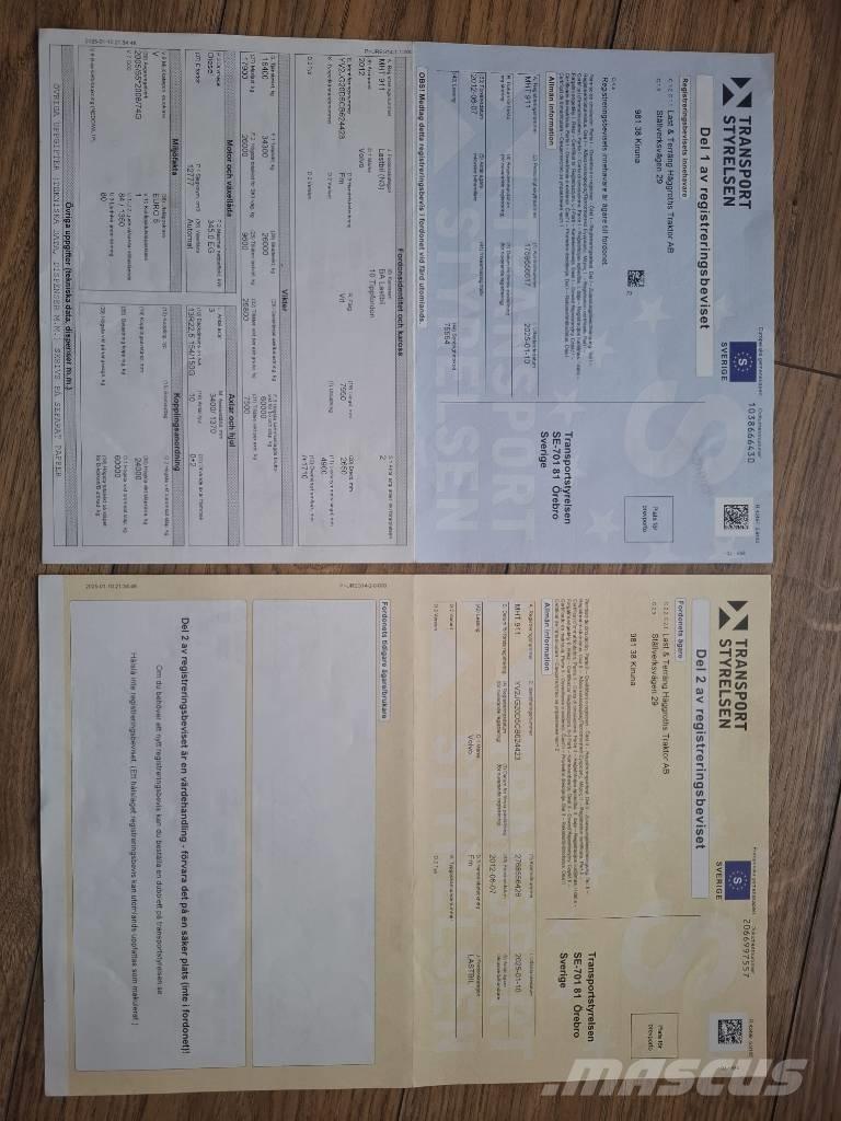 Volvo FM 460 Pašizgāzējs