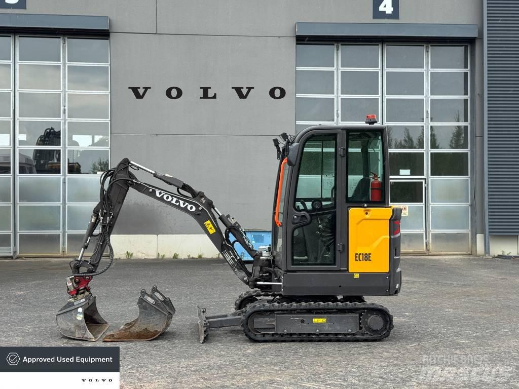 Volvo EC 18 E Mini ekskavatori < 7 t