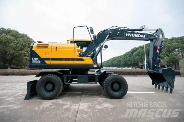 Hyundai HW 150 Ekskavatori uz riteņiem