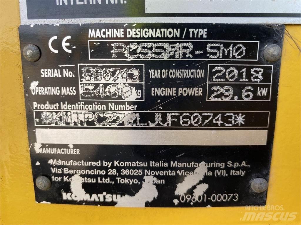 Komatsu PC55MR-5 Ekskavatori uz riteņiem