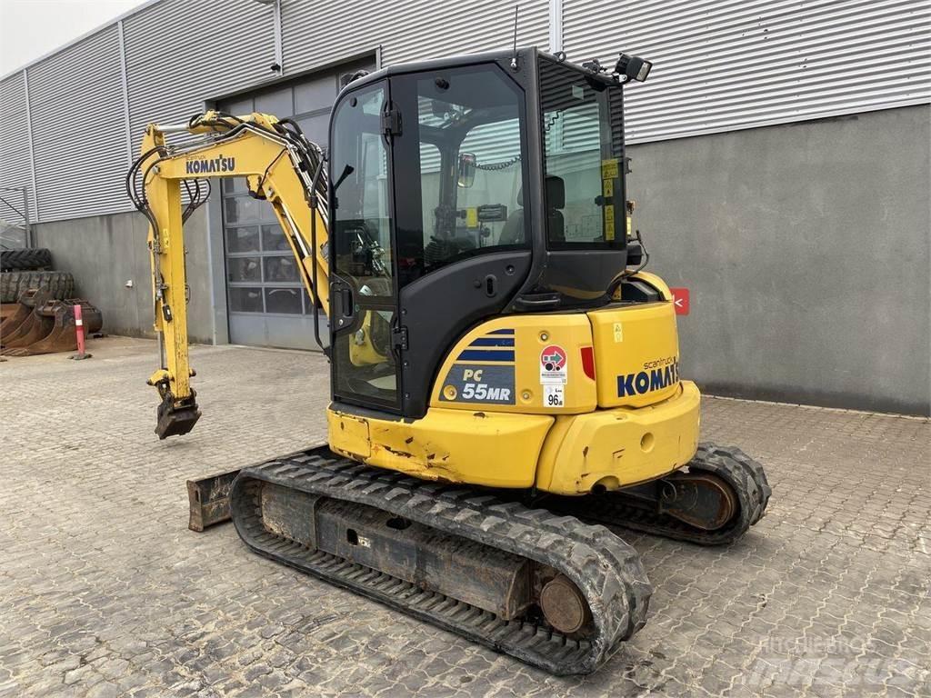 Komatsu PC55MR-5 Ekskavatori uz riteņiem