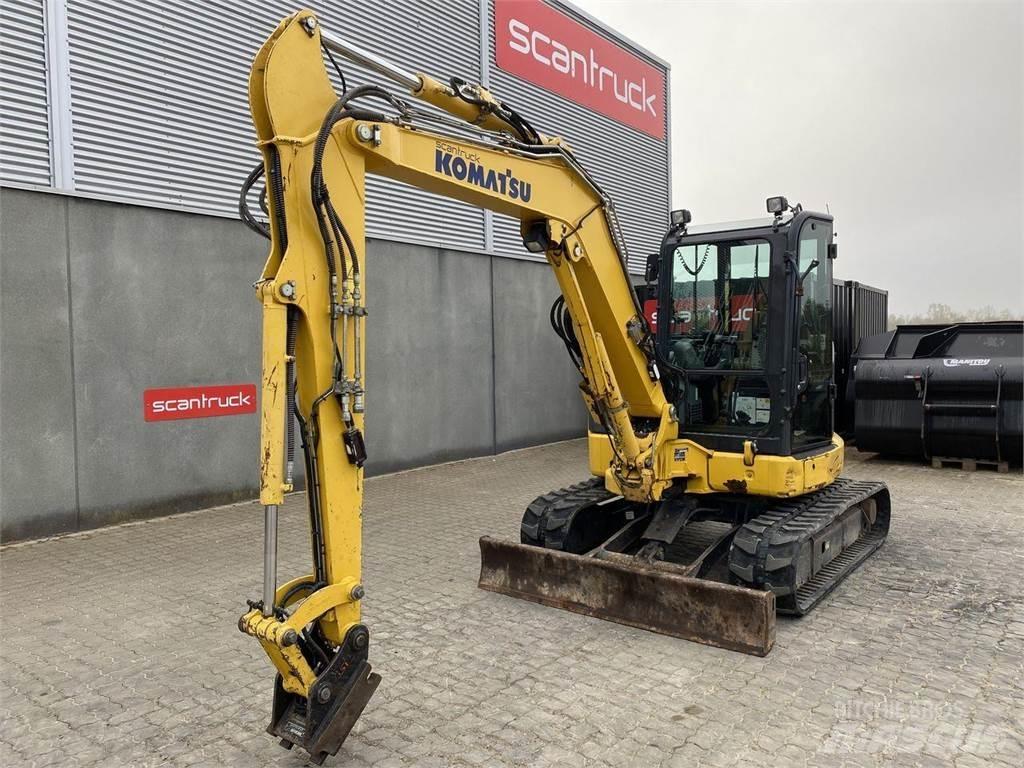 Komatsu PC55MR-5 Ekskavatori uz riteņiem