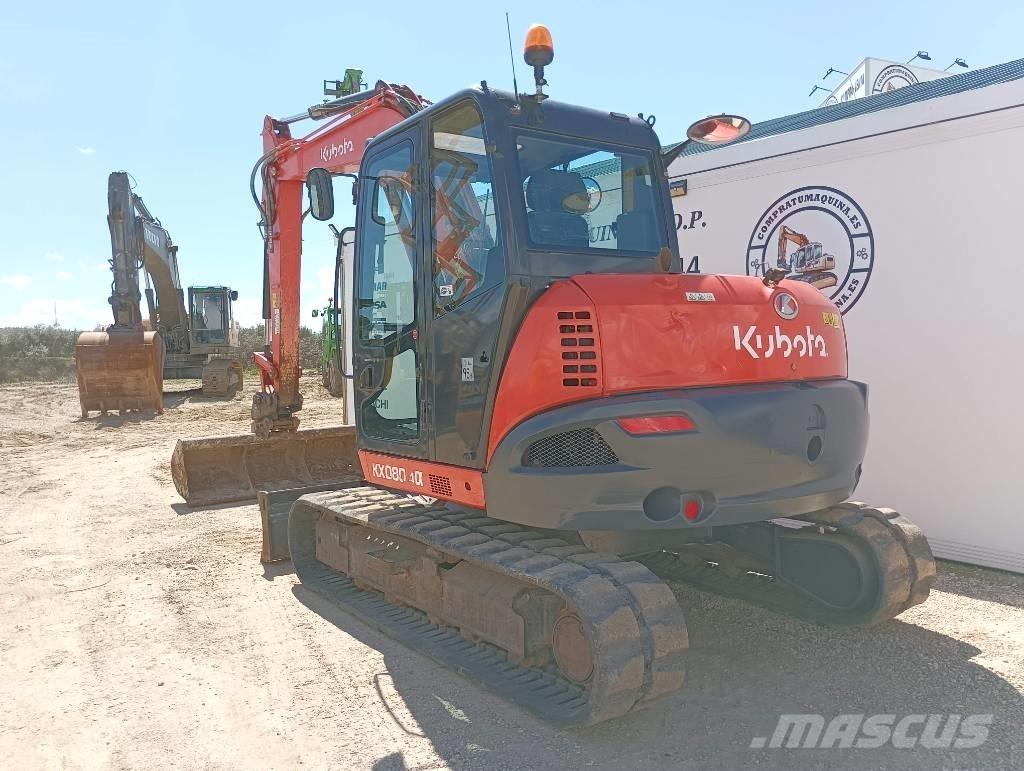 Kubota KX 080-4 Vidēja lieluma ekskavatori 7 t - 12 t
