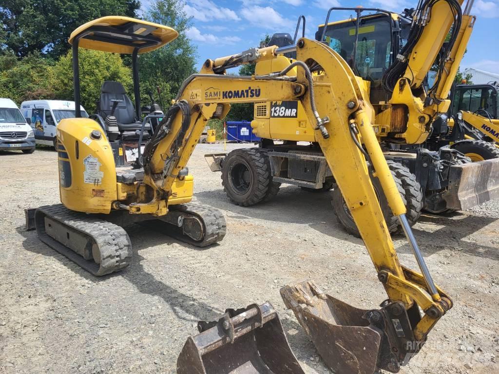 Komatsu PC26MR-3 Mini ekskavatori < 7 t