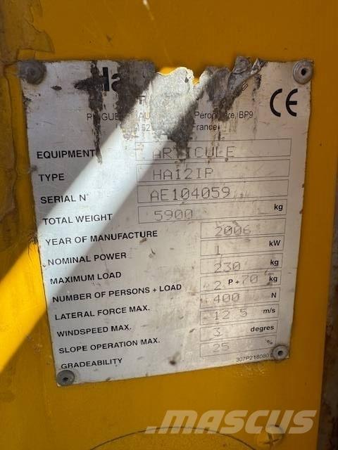 Haulotte HA 12 IP Strēles pacēlāji