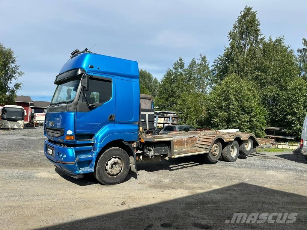 Sisu E11 Treileri meža tehnikas transportēšanai