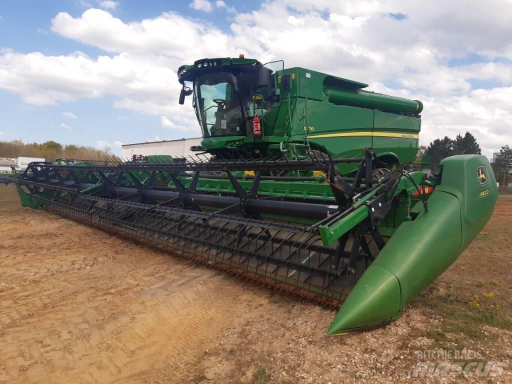 John Deere 640 D Ražas novākšanas galvas