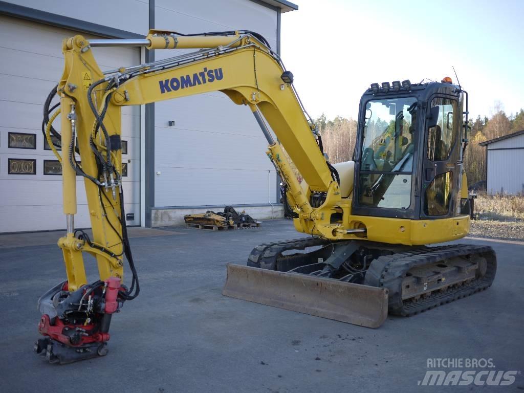 Komatsu PC 80 MR-3 Vidēja lieluma ekskavatori 7 t - 12 t
