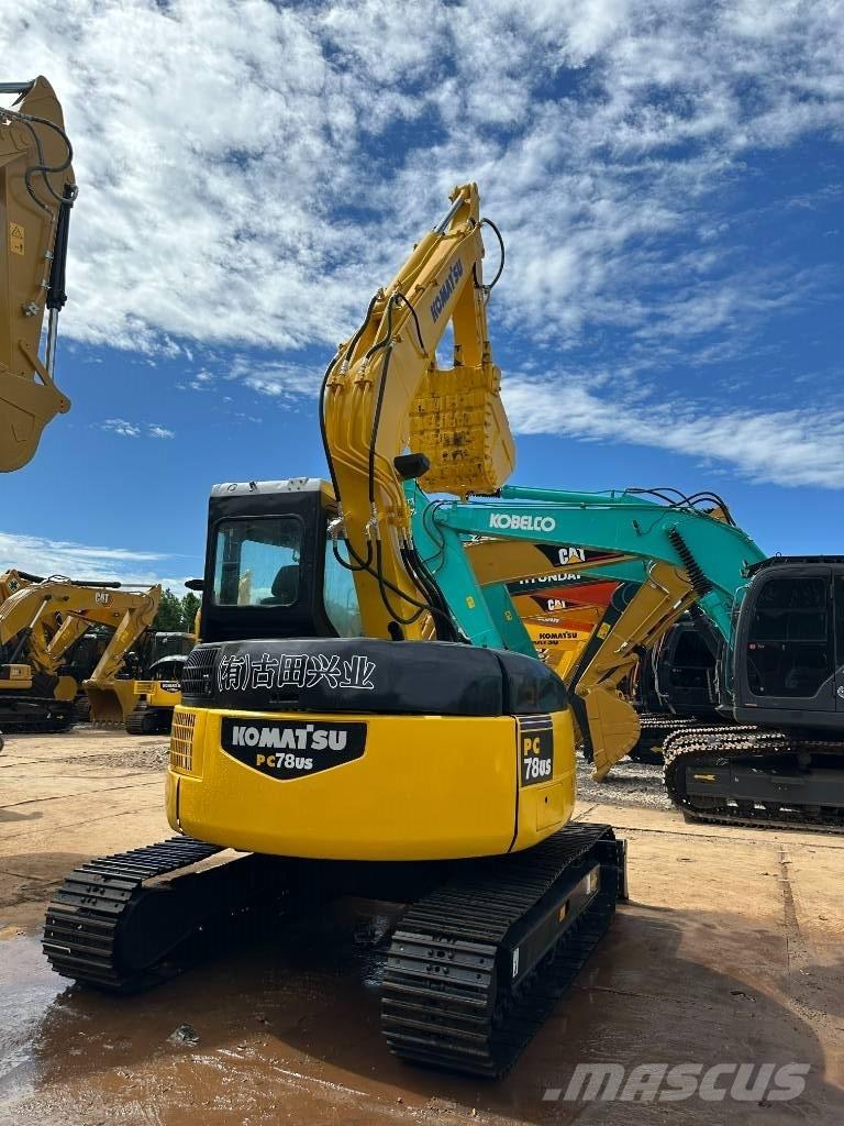 Komatsu PC 78 US-6N0 Kāpurķēžu ekskavatori