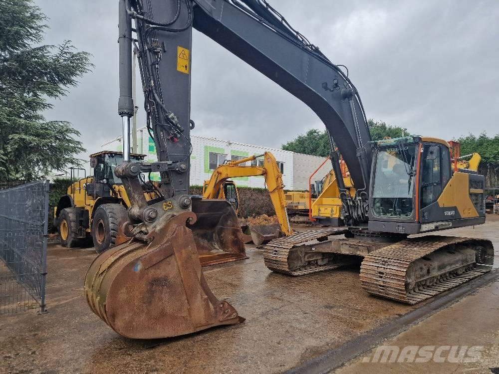 Volvo EC 250EL Kāpurķēžu ekskavatori