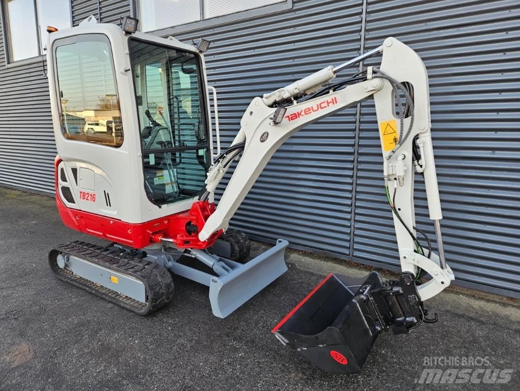 Takeuchi TB 216 Mini ekskavatori < 7 t