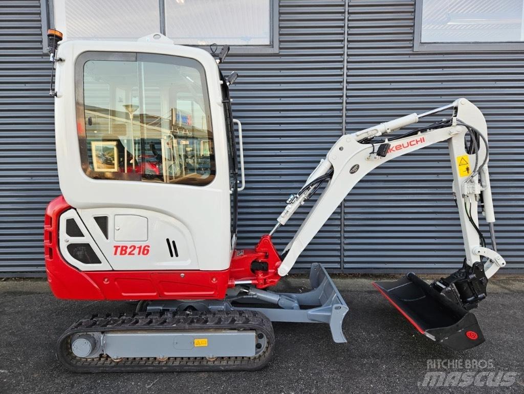 Takeuchi TB 216 Mini ekskavatori < 7 t