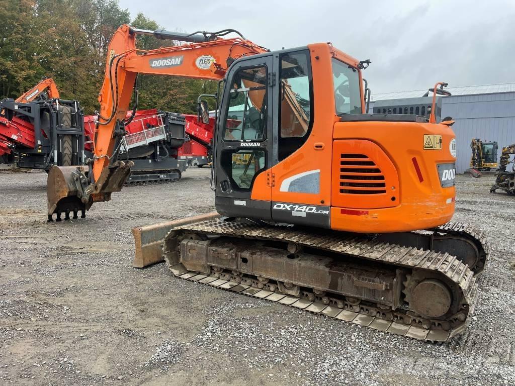 Doosan DX 140 LCR Kāpurķēžu ekskavatori