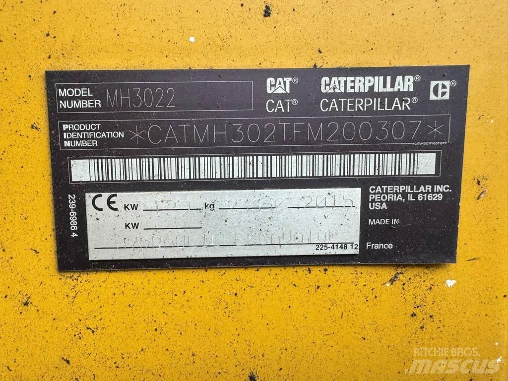 CAT MH3022 Īpašie ekskavatori