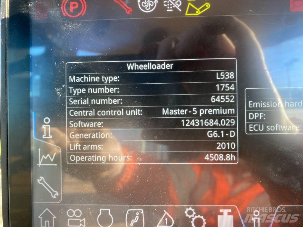 Liebherr L 538 Iekrāvēji uz riteņiem