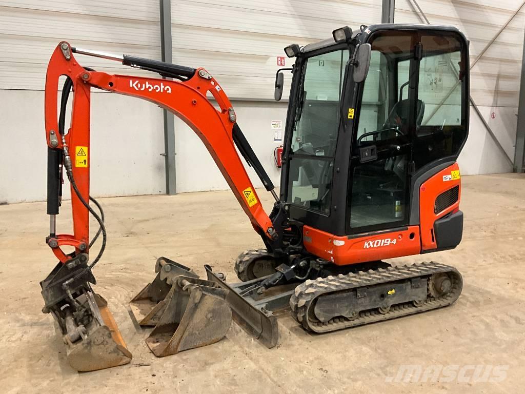 Kubota KX 019-4 Mini ekskavatori < 7 t