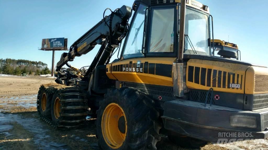 Ponsse Ergo 6W Harvesteri