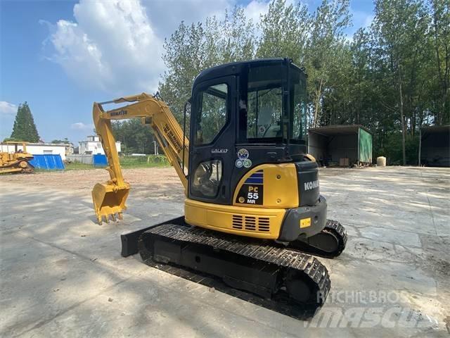 Komatsu PC55 Kāpurķēžu ekskavatori