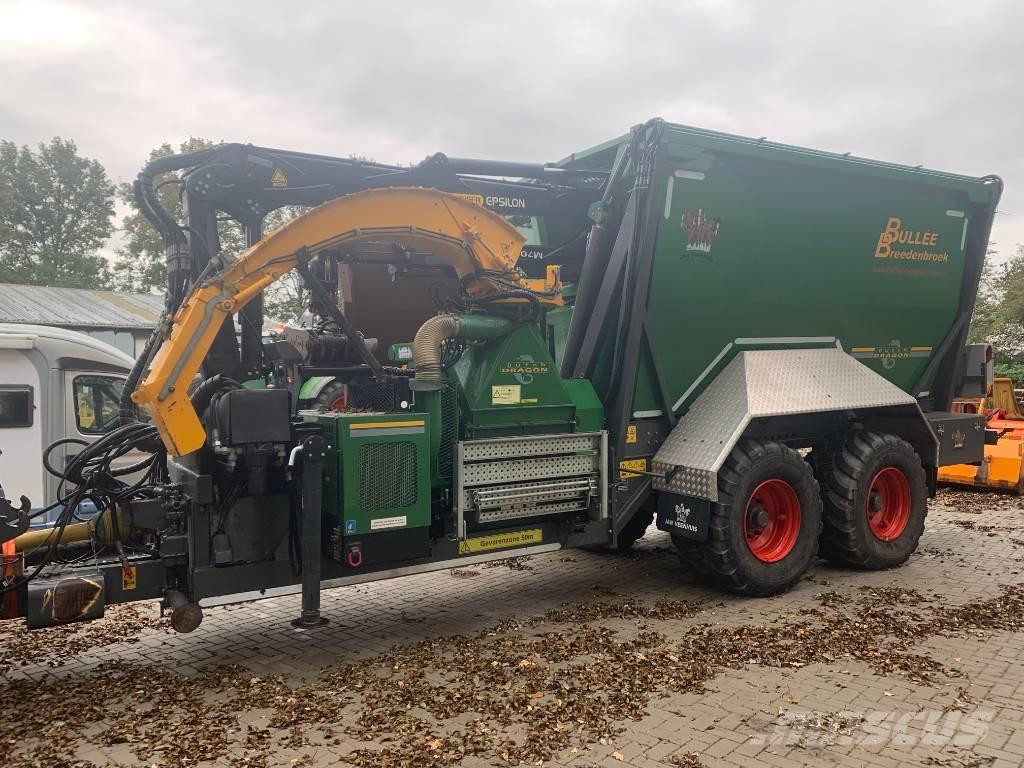 Dutch Dragon EC9045 Koksnes šķeldotāji