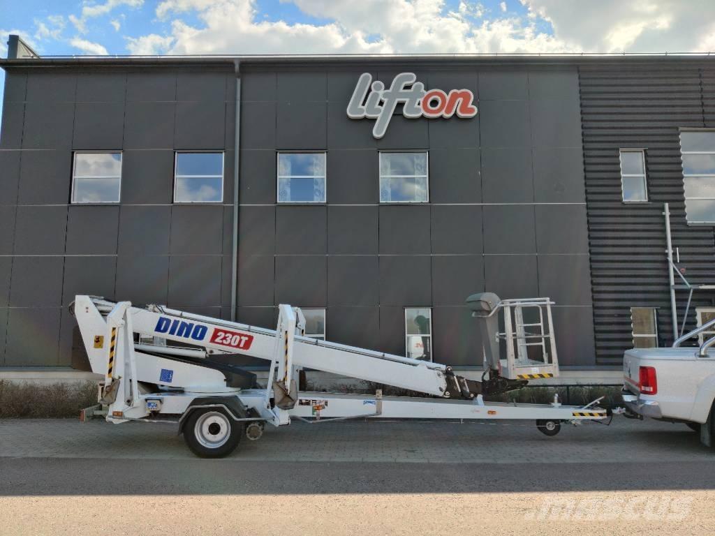 Dino 230 T Skylift Pacēlājplatformas - piekabes