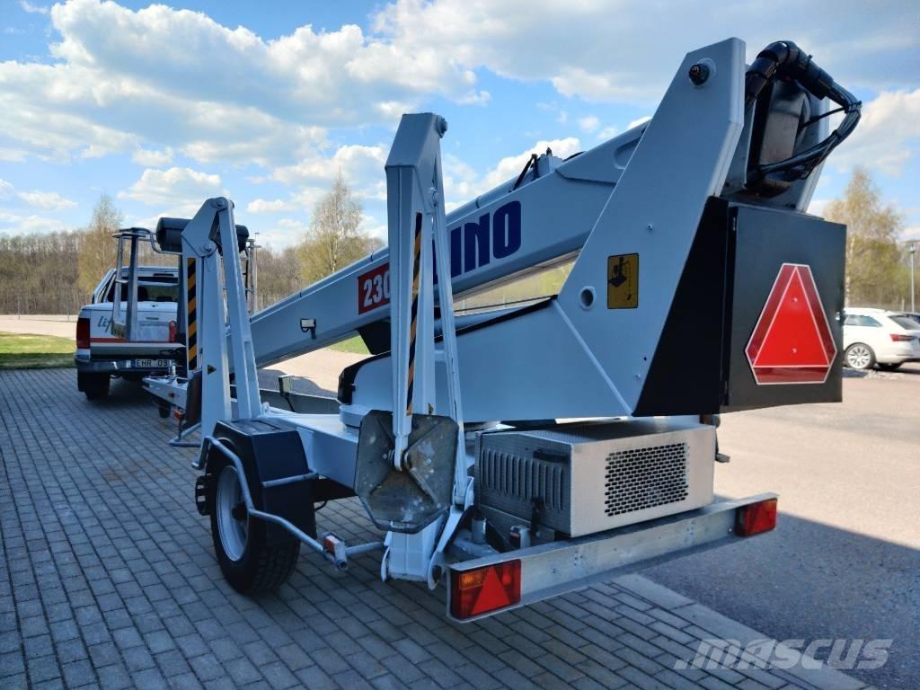 Dino 230 T Skylift Pacēlājplatformas - piekabes