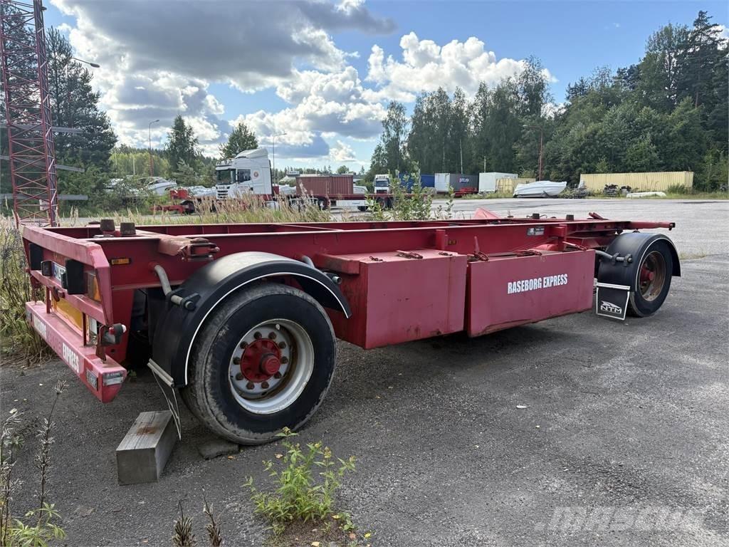 Krone konttikärry Konteineriekrāvēji
