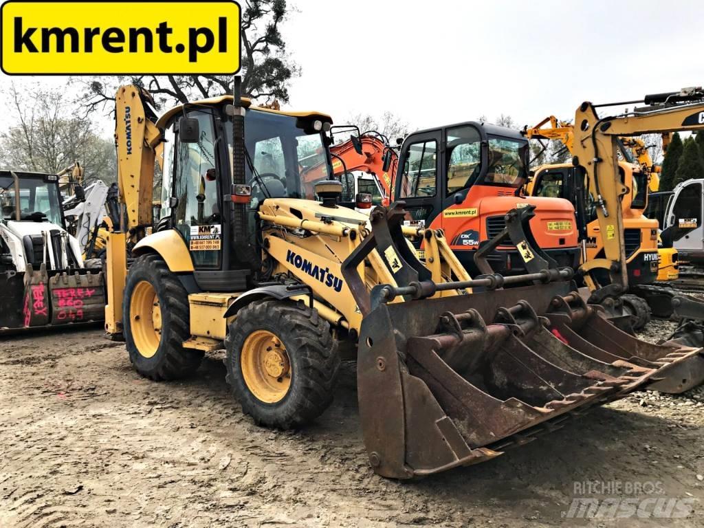 Komatsu WB97R Ekskavatori-iekrāvēji