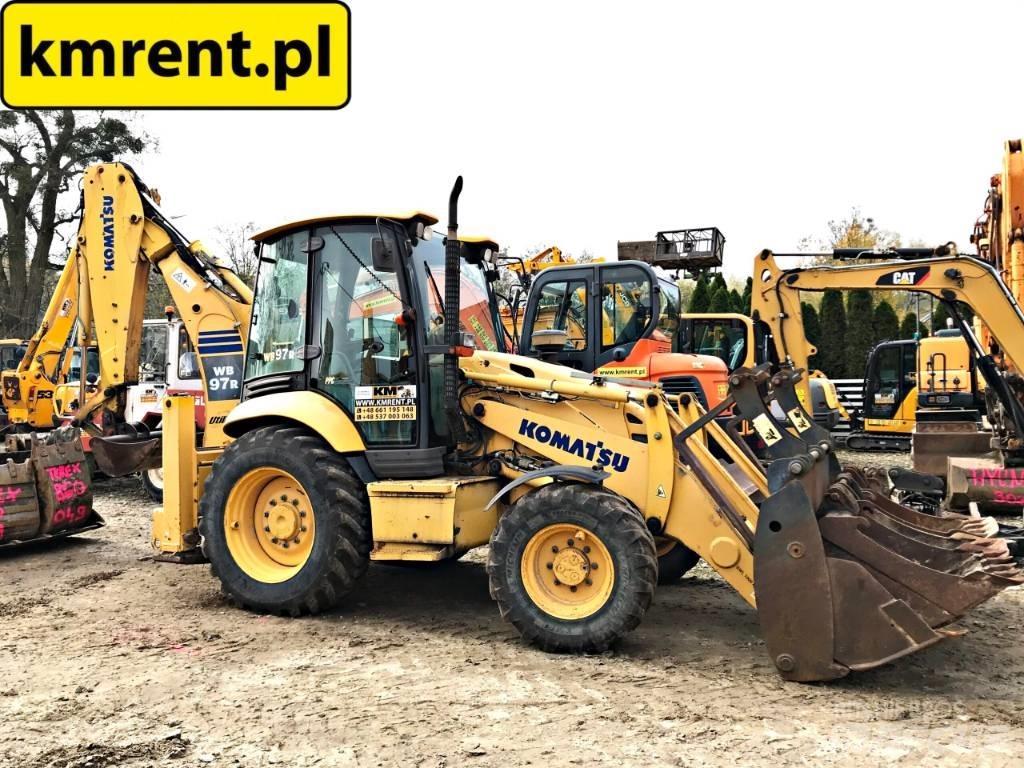 Komatsu WB97R Ekskavatori-iekrāvēji
