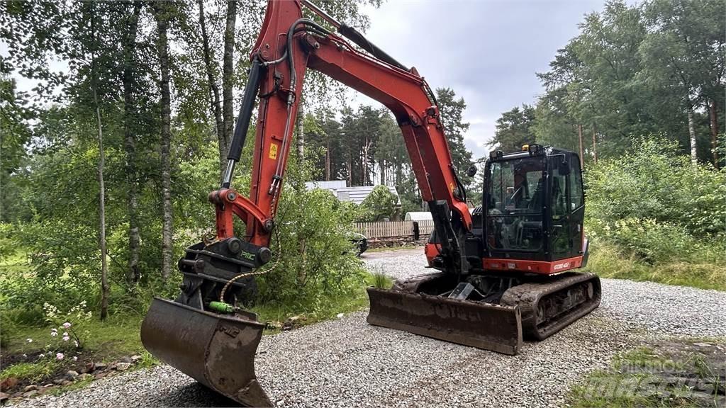 Kubota KX080 – 4a2 Mini ekskavatori < 7 t