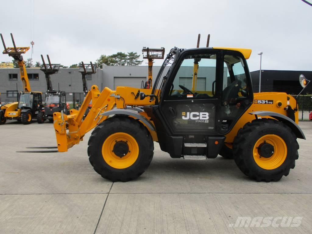 JCB 531-70 5AA (660) Teleskopiskie manipulatori