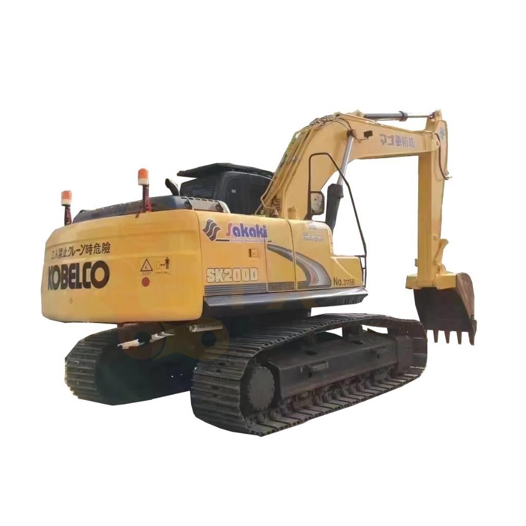 Kobelco SK 200 Kāpurķēžu ekskavatori