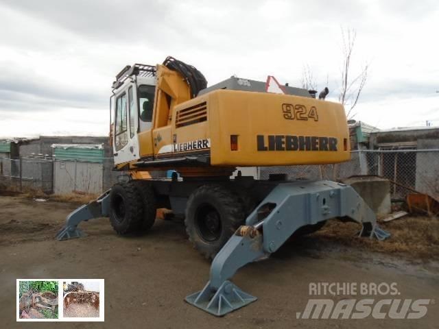Liebherr A 924 Ekskavatori uz riteņiem