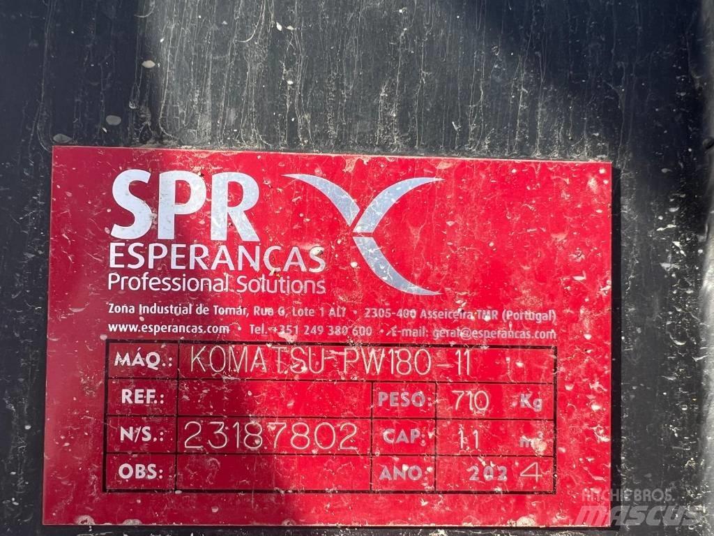 Komatsu PW 180 Ekskavatori uz riteņiem