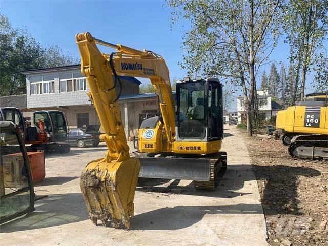 Komatsu pc78us Kāpurķēžu ekskavatori
