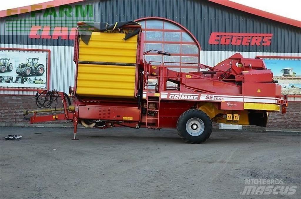 Grimme se 75-55 sb Kartupeļu novākšanas kombaini