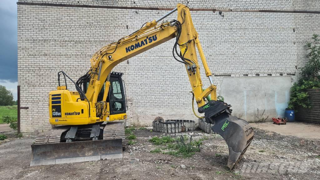 Komatsu PC 138 US-10 Kāpurķēžu ekskavatori